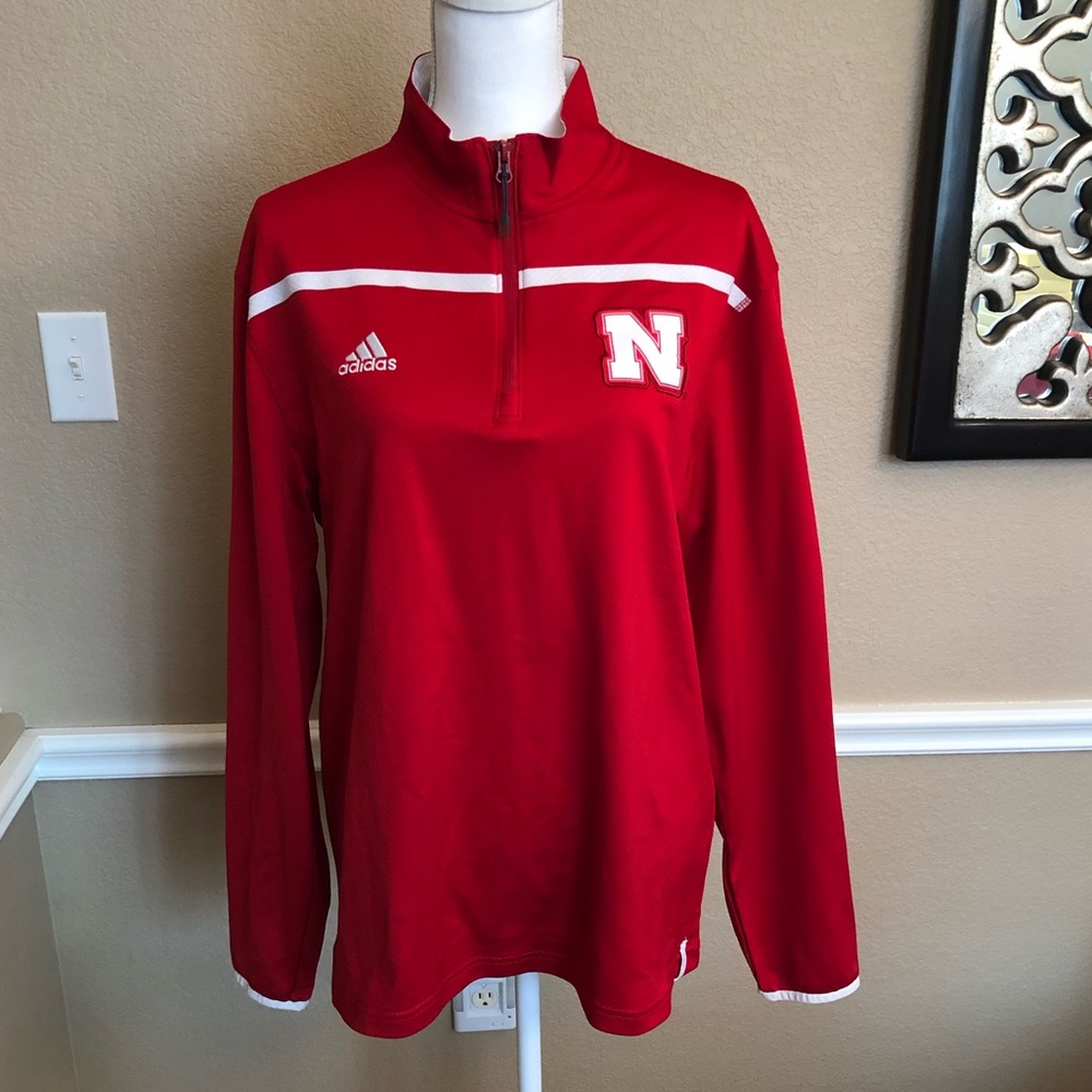 Nebraska Cornhusker half zip jacket